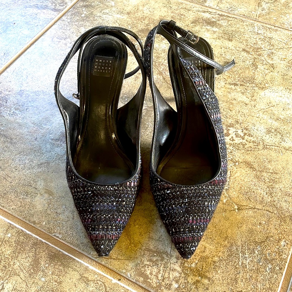 EUC White House Black Market Shoes Sz 8m